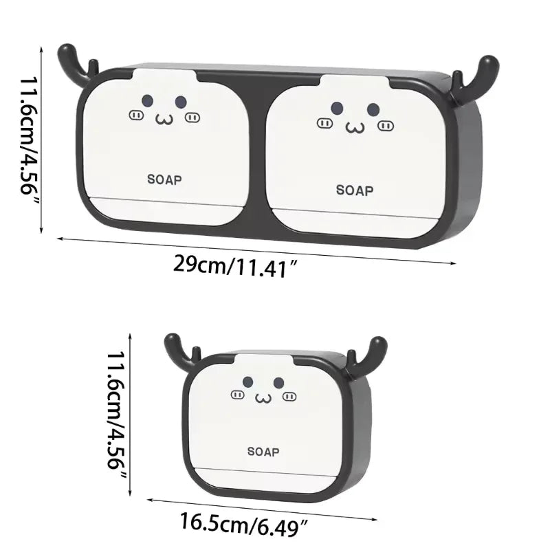 Single Box Wall Mounted Soap Holder Cute Design