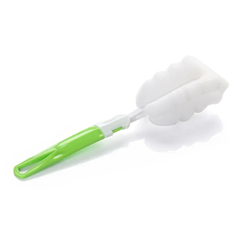 Pack of 3 Soft Sponge Bottle Cleaning Brush for Bottles
