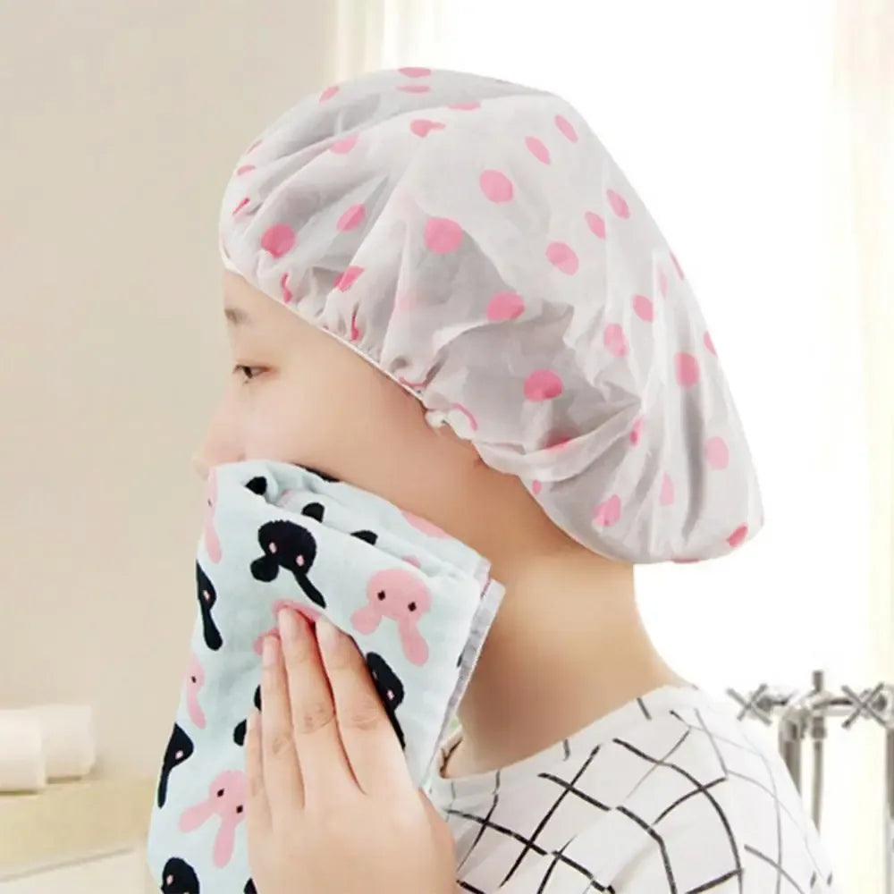 Spa Hair Salon Shower Cap for Home & Salon