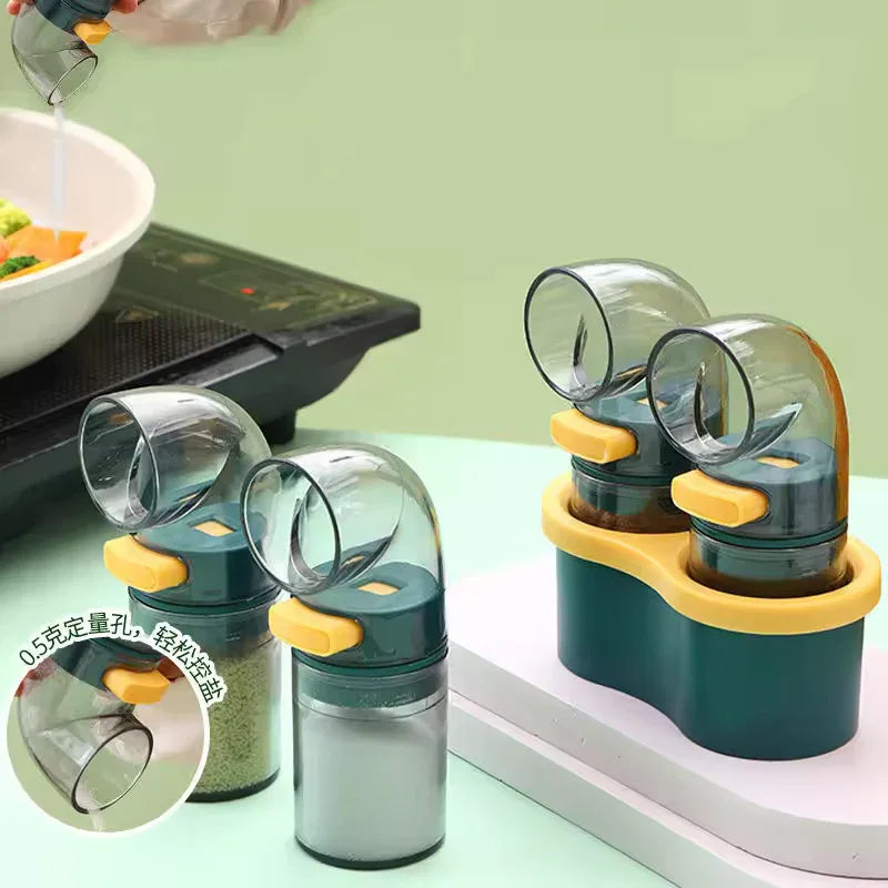 Spice Bottle with 0.5 Gram Measurement Set