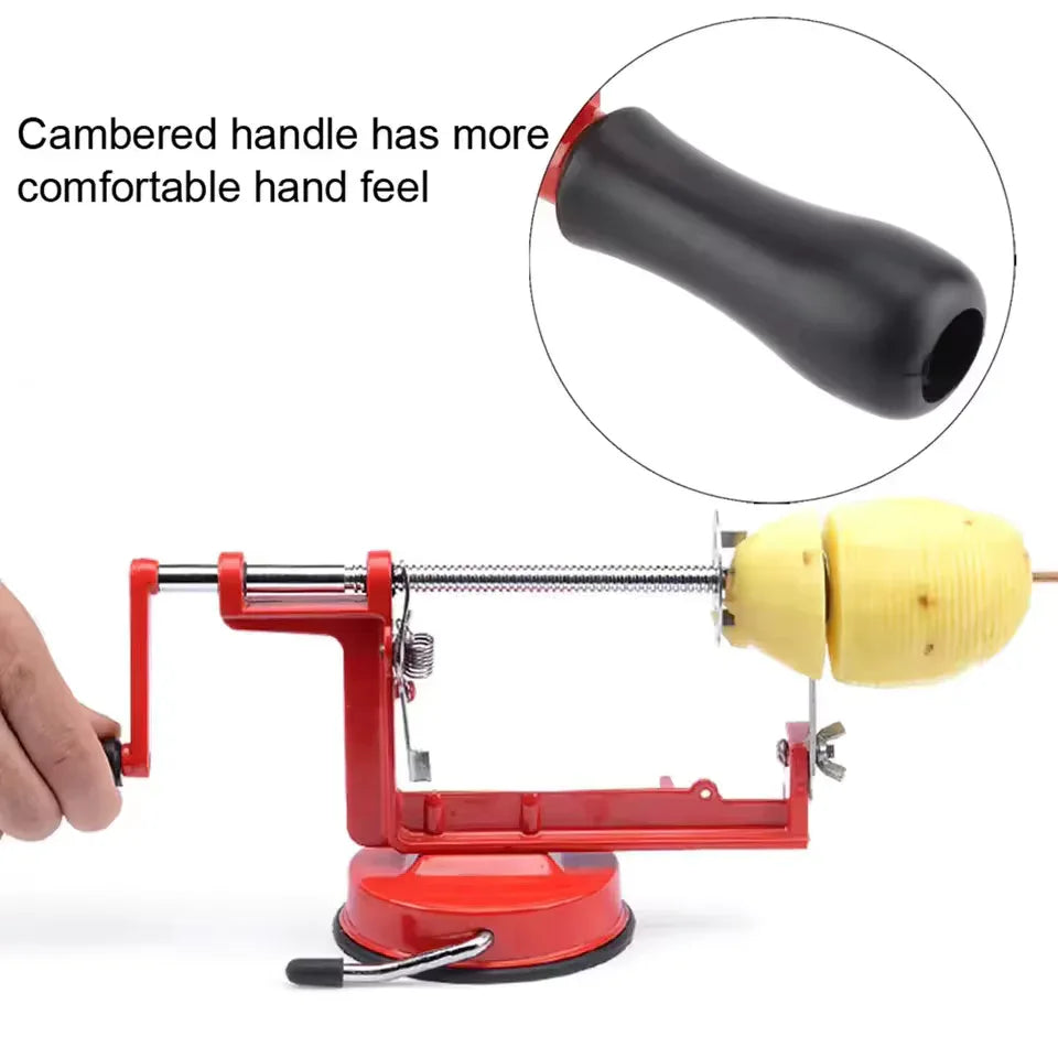 Spiral Vegetable Slicer Manual for Easy Peeling