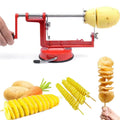 Spiral Vegetable Slicer Manual for Easy Peeling