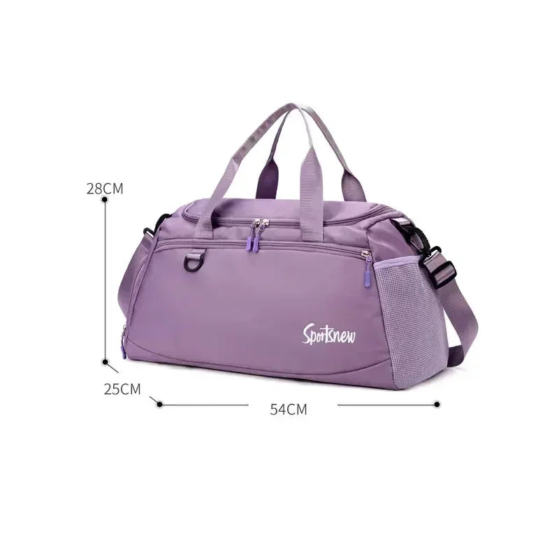 Fitness Training Bag with Shoe Compartment