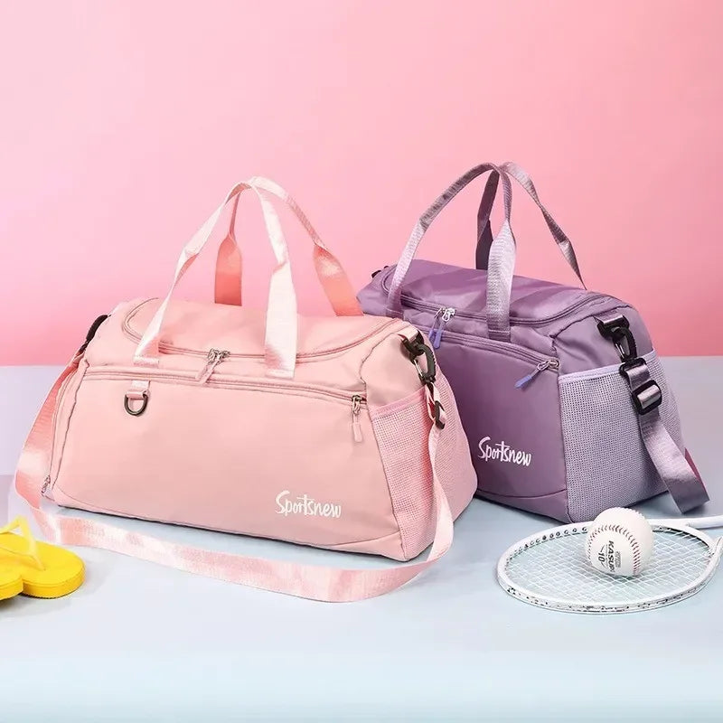 Fitness Training Bag with Shoe Compartment