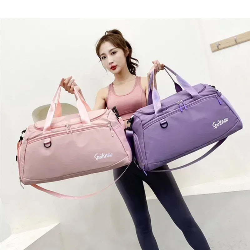 Fitness Training Bag with Shoe Compartment