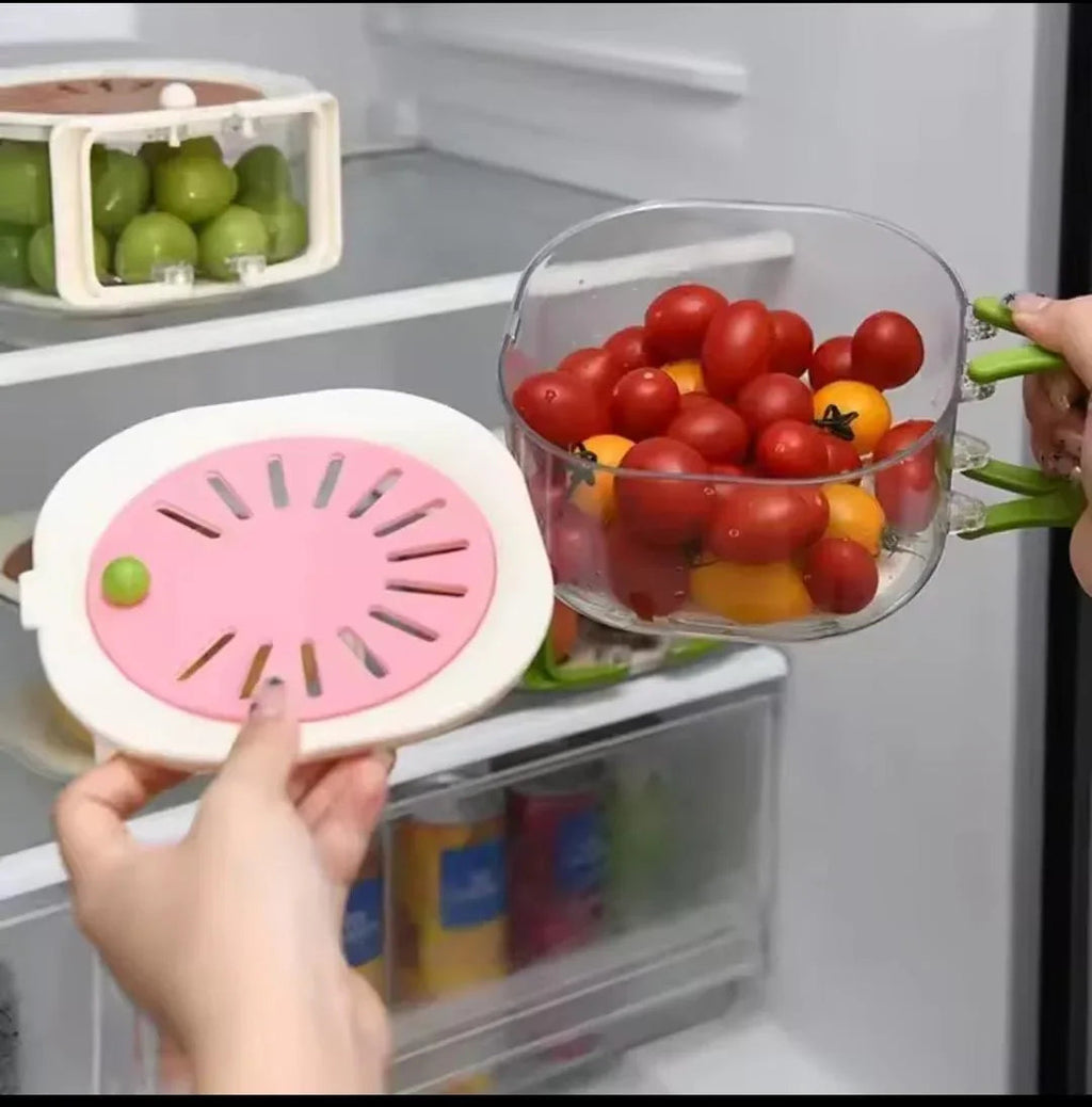 Stackable Kitchen Storage Containers with Lids
