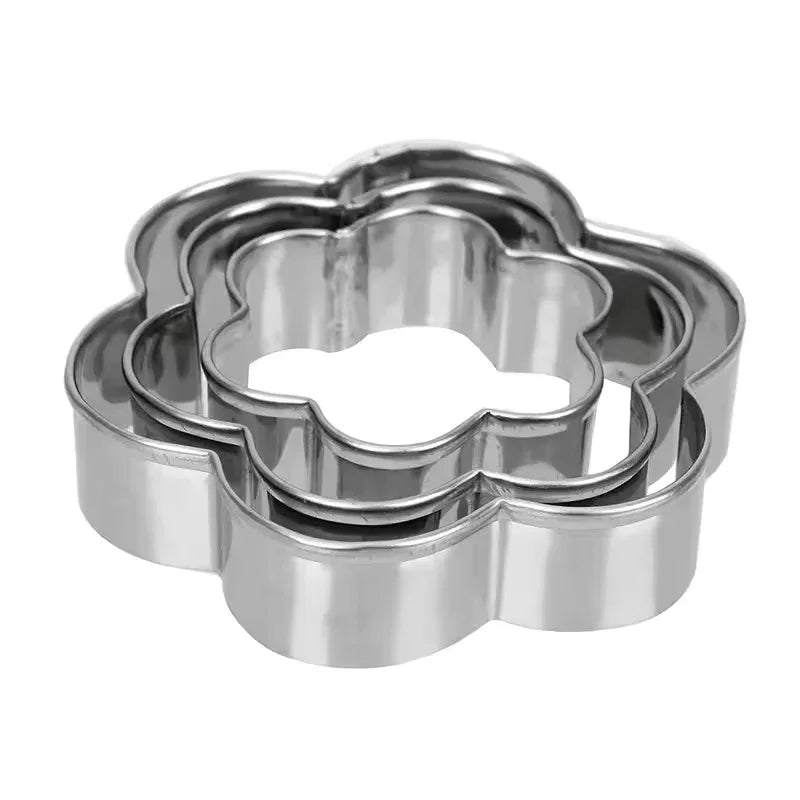 Pack of 12 Stainless Steel Cookie Cutters Set