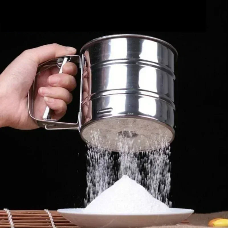 Stainless Steel Flour Sieve for Baking
