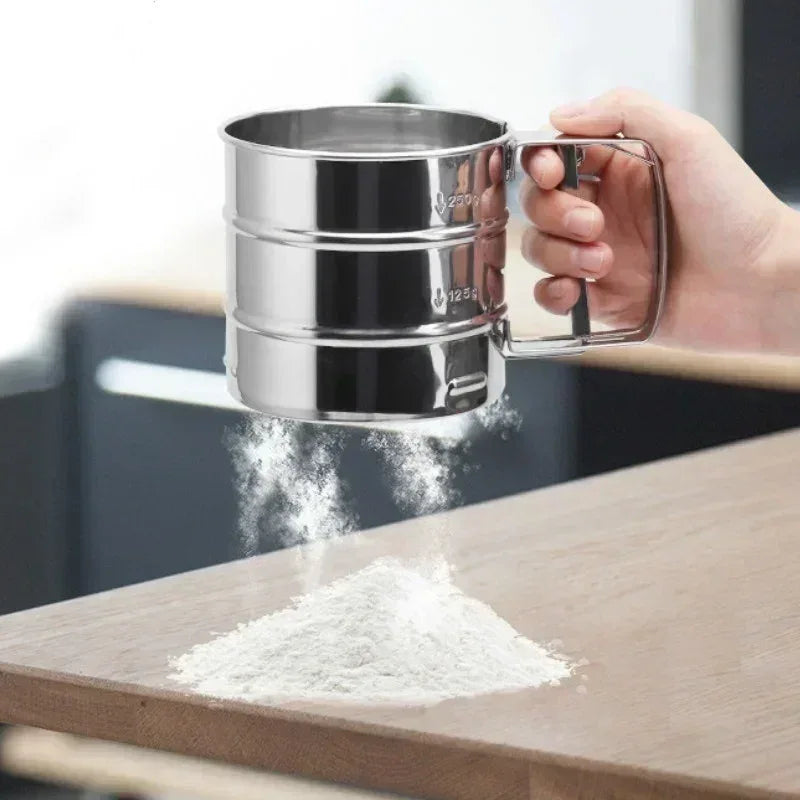 Stainless Steel Flour Sieve for Baking