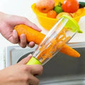 Stainless Steel Fruit Peeler with Storage Box