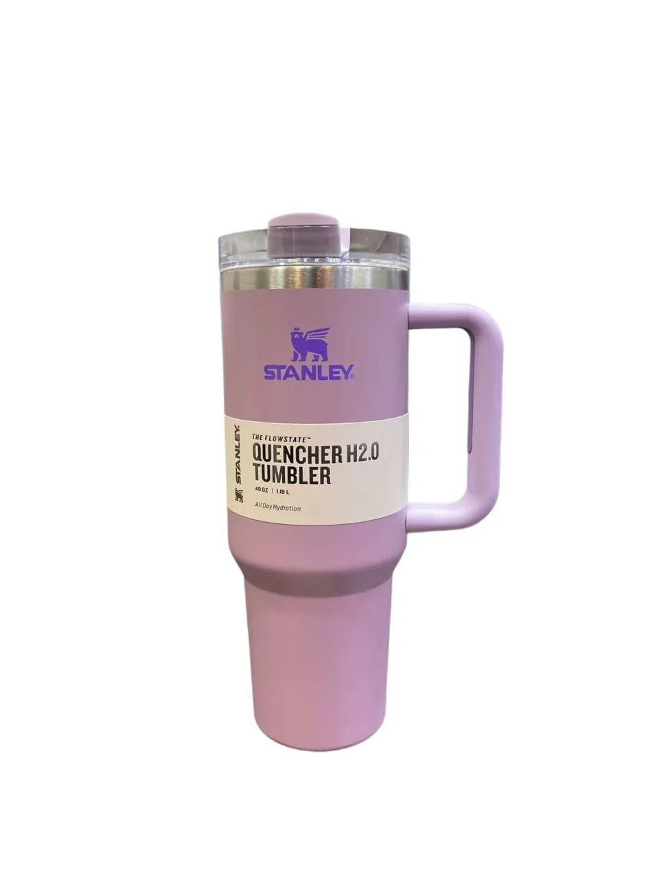 40oz Stainless Steel Tumbler with Handle - Durable & Easy Grip