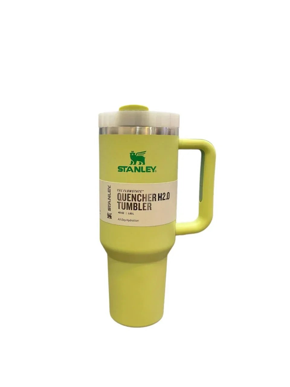40oz Stainless Steel Tumbler with Handle - Durable & Easy Grip