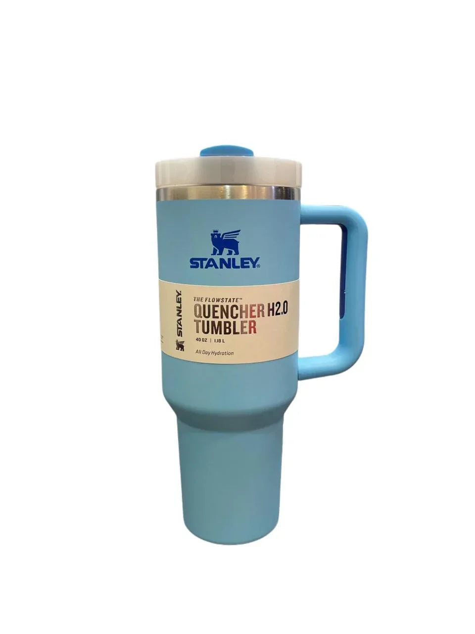 40oz Stainless Steel Tumbler with Handle - Durable & Easy Grip