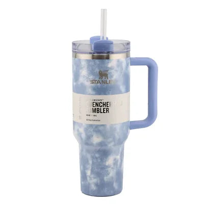 40oz Stainless Steel Tumbler with Handle - Durable & Easy Grip