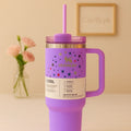 Stanley Insulated Tumbler with Straw - Purple, 24oz