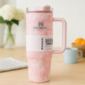 Stanley Pink QUEXCHER Tumbler with Handle 40oz (1.8L)