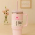 Stanley Quencher Tumbler 40oz Pink Insulated Mug