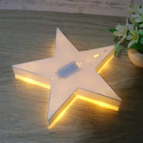 Star Shape LED Night Lamp for Cozy Decor