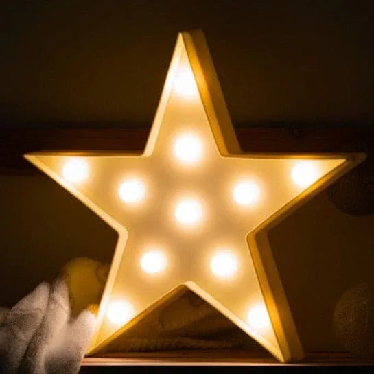 Star Shape LED Night Lamp for Cozy Decor