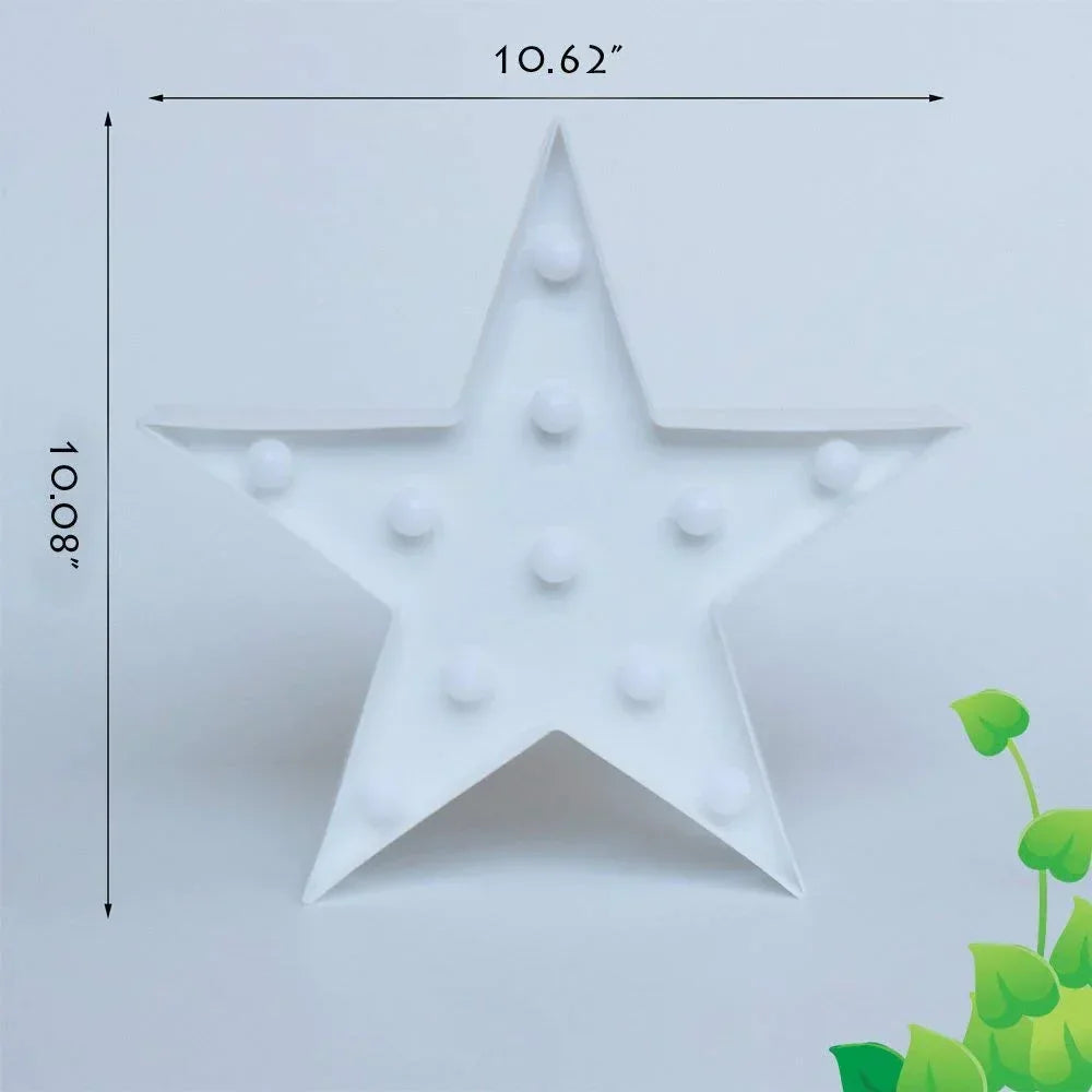 Star Shape LED Night Lamp for Cozy Decor