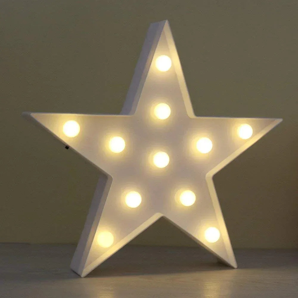 Star Shape LED Night Lamp for Cozy Decor