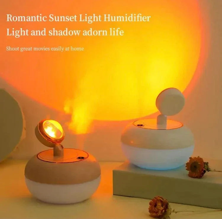 Sunset Light Humidifier with Warm Glow