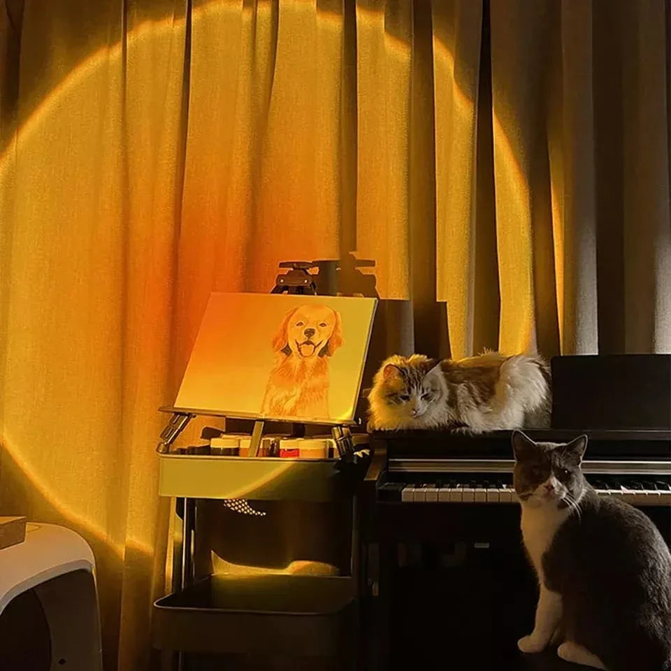 Sunset Projector Lamp for Bedroom Ambiance