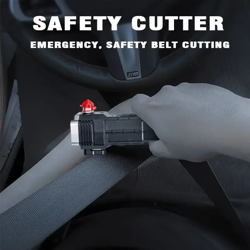 Super Bright LED Flashlight with COB Auxiliary Light