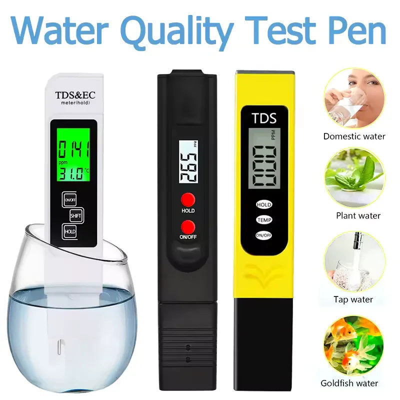 TDS Meter for Water Testing - Accurate & Portable