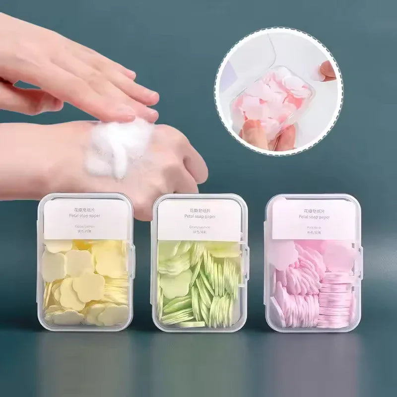 Travel Soap Paper Sheets – Portable Paper Soap