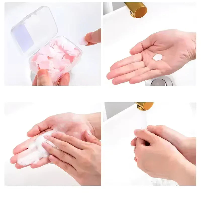 Travel Soap Paper Sheets – Portable Paper Soap