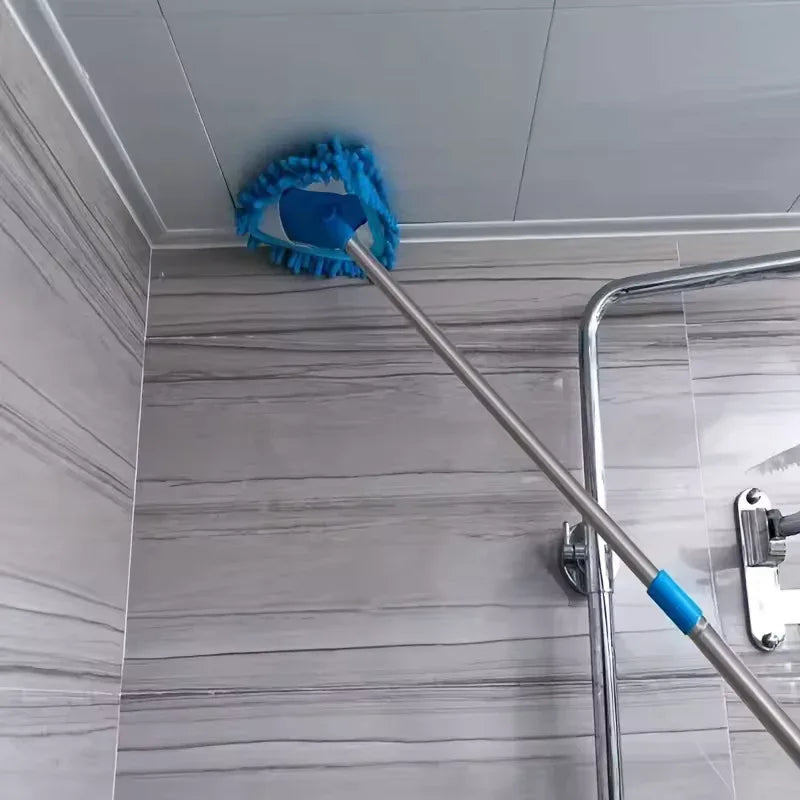 Triangle Wall Cleaning Mop with Cloth Cover
