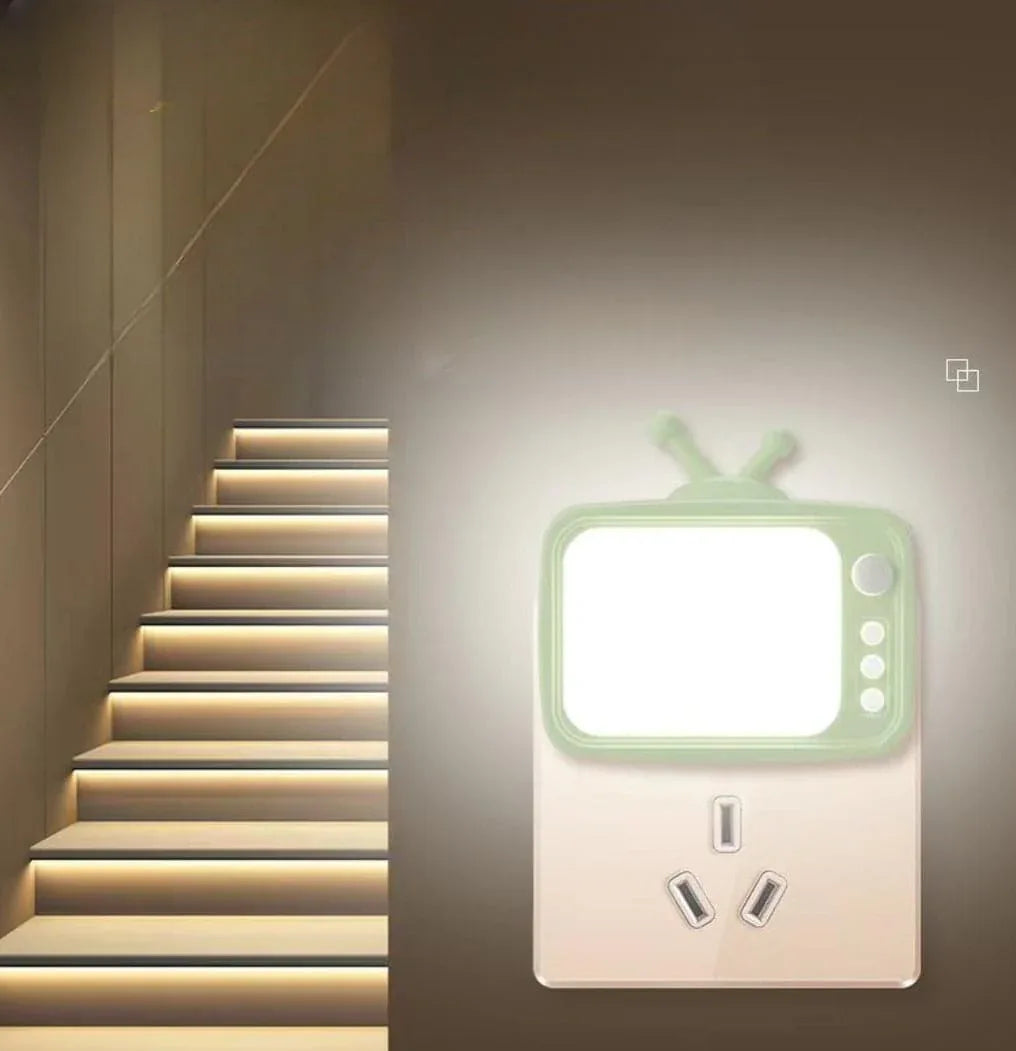 TV Shape Night Light - Cute & Functional Decor