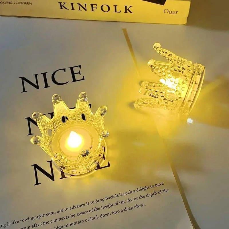 Crown Night Light Decor - Elegant LED Glow