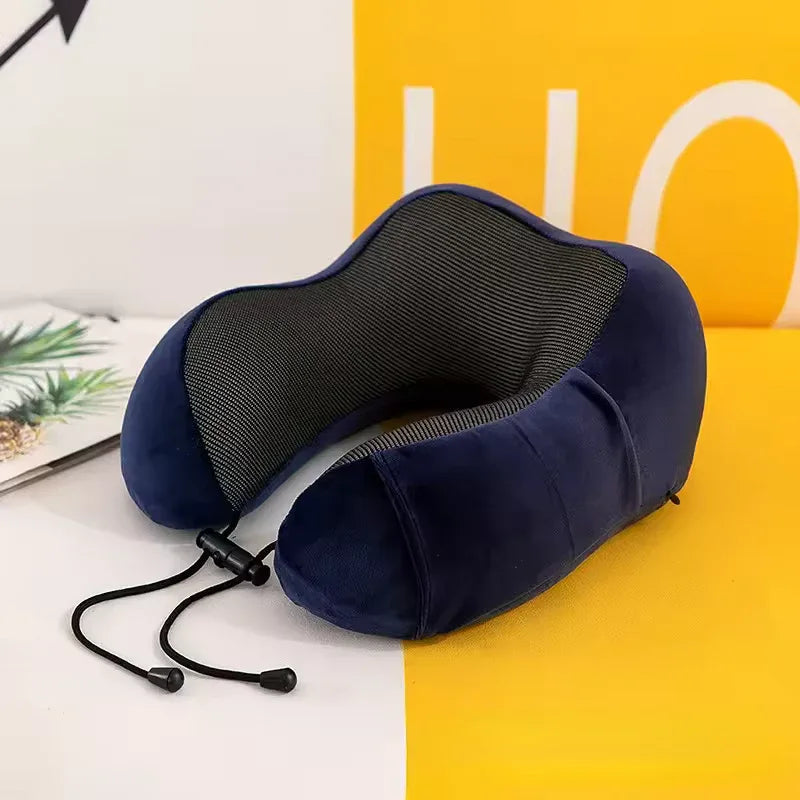 U Shaped Memory Foam Neck Pillow for Comfort