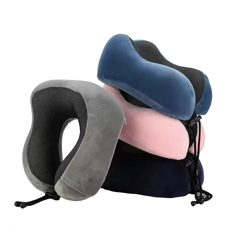 U Shaped Memory Foam Neck Pillow for Comfort