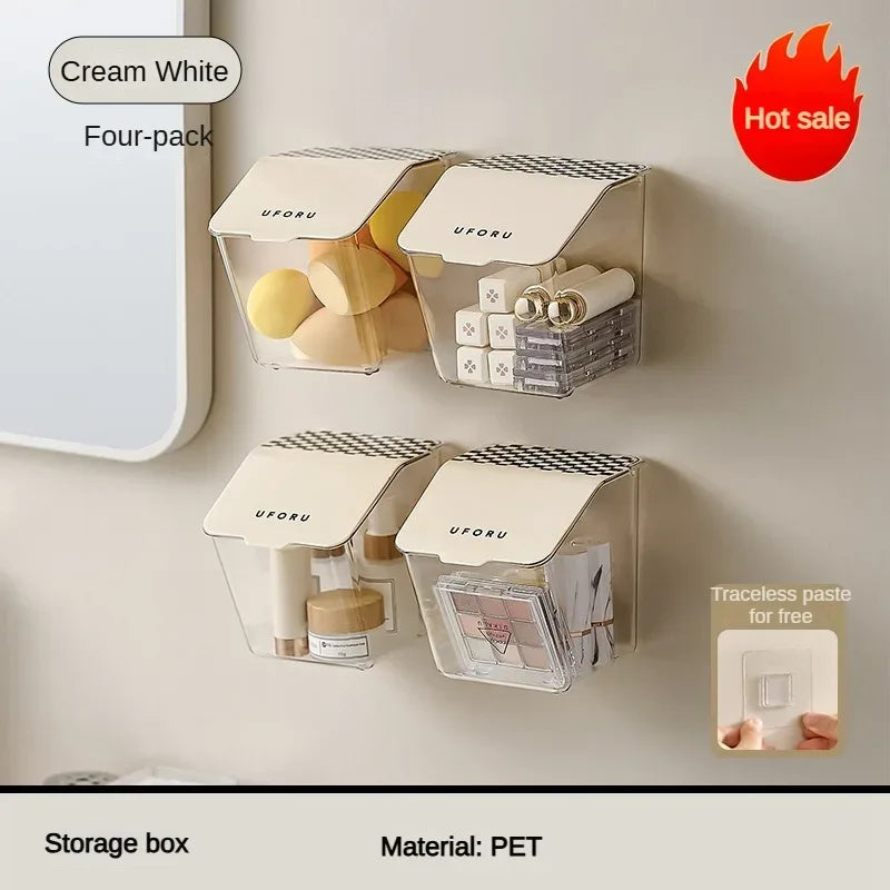 Wall Mounted Organizer for Cosmetics & Accessories