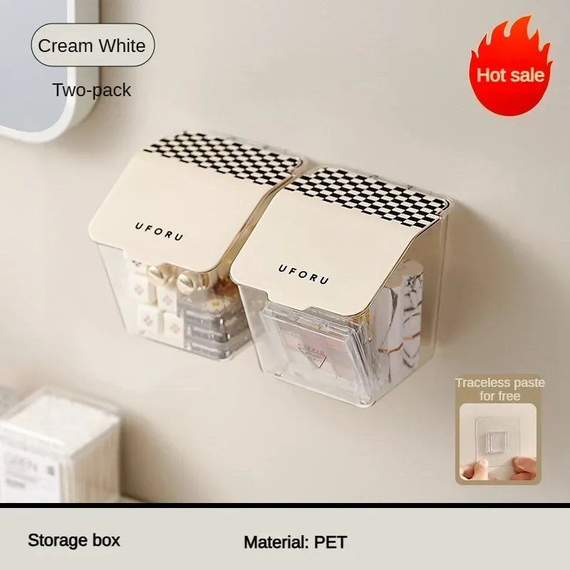 Wall Mounted Organizer for Cosmetics & Accessories