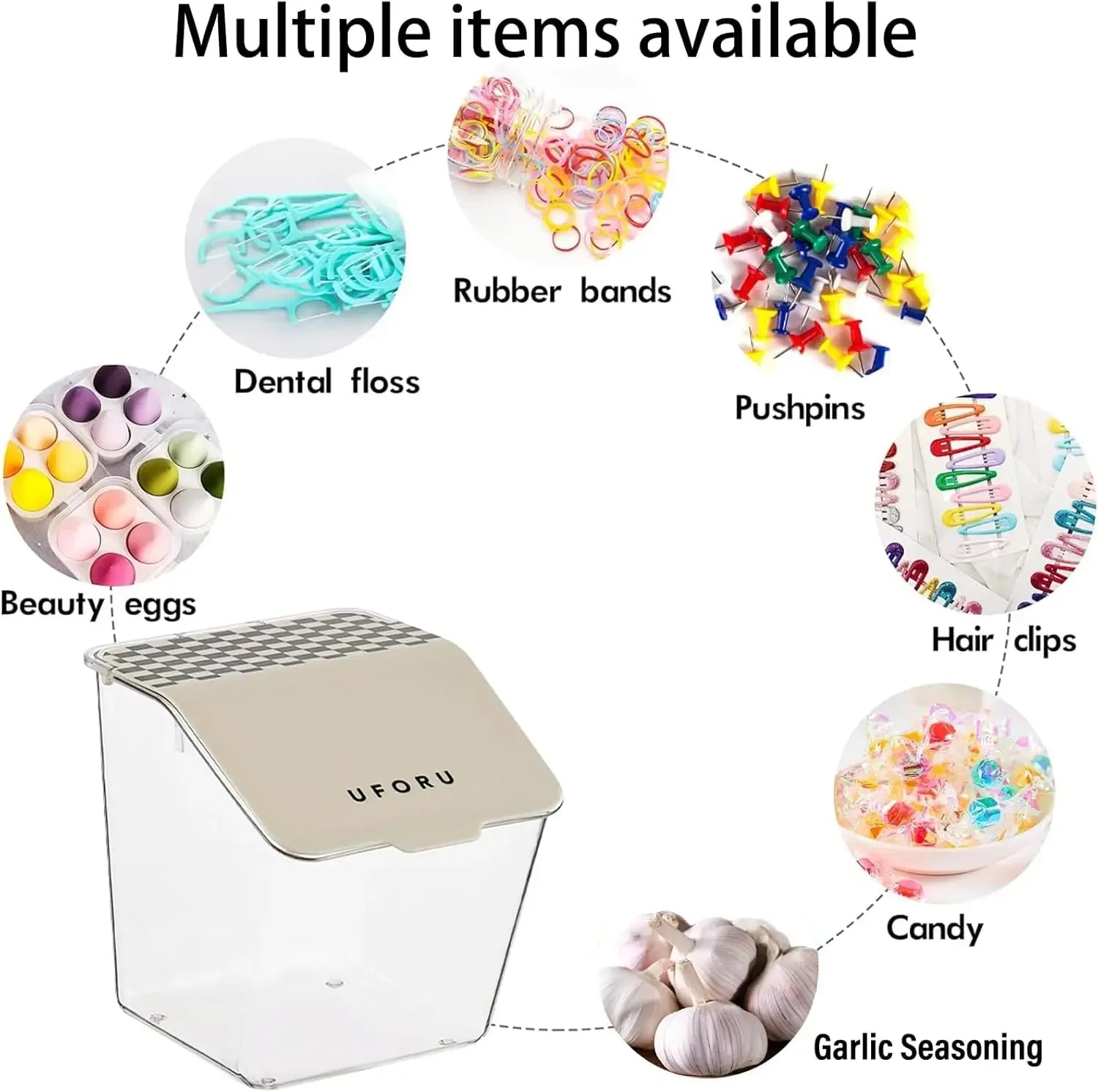 Wall Mounted Organizer for Cosmetics & Accessories
