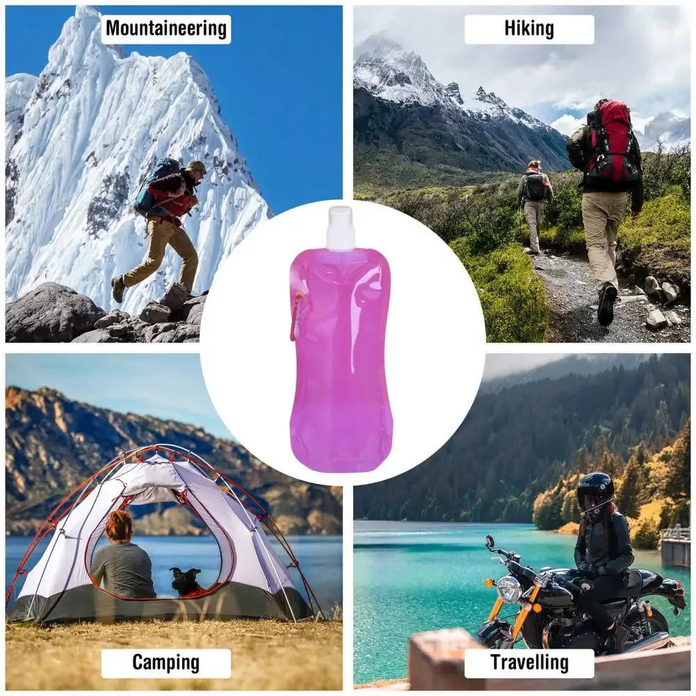 Ultralight Foldable Water Container with Buckle