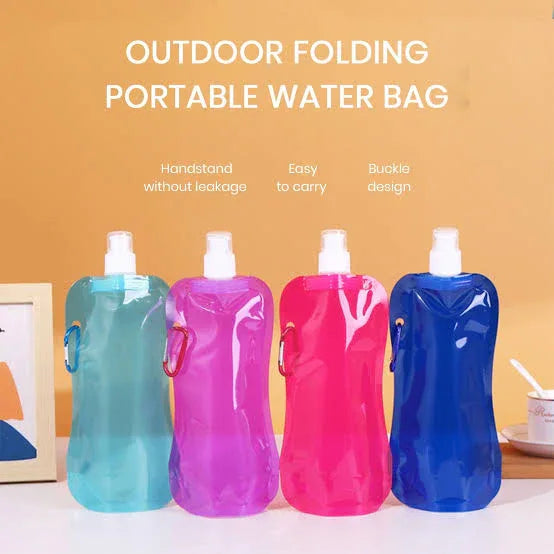 Ultralight Foldable Water Container with Buckle