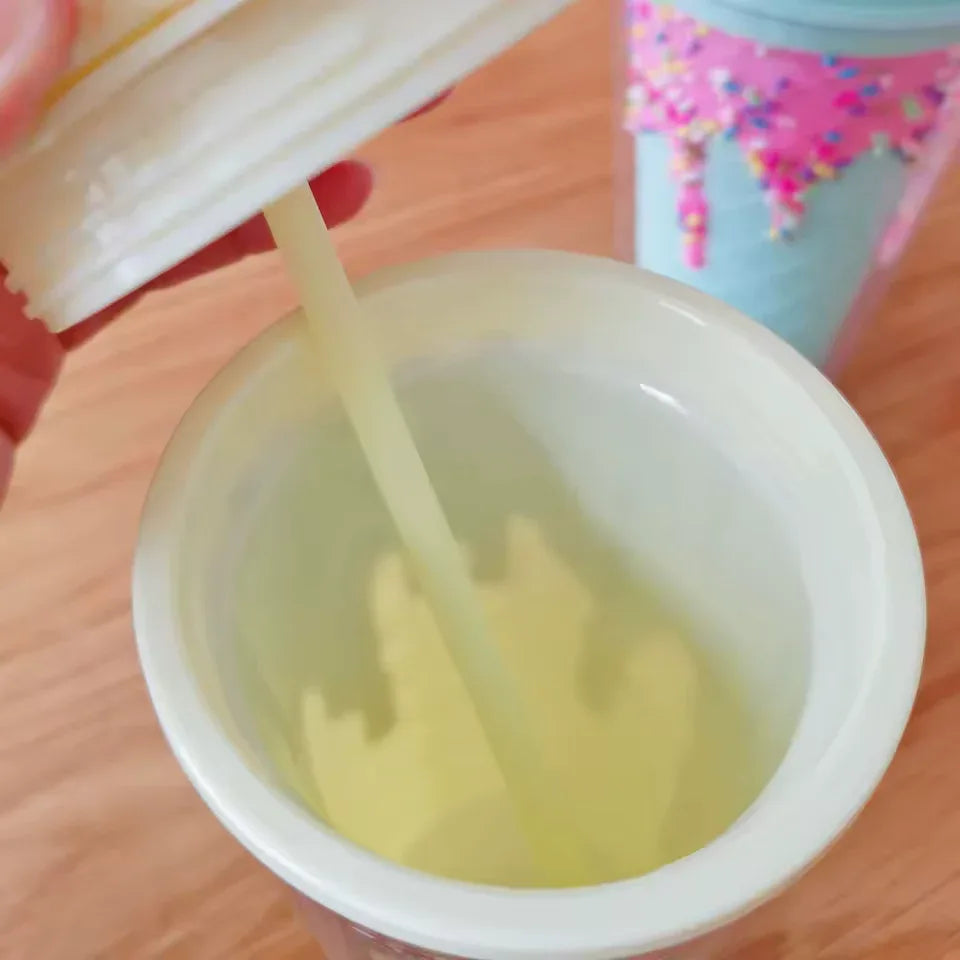 Unicorn Water Cup with Straw - Cute & Durable