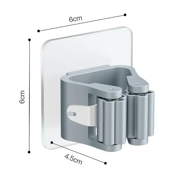 Broom Mop Wall Clips - Durable Storage Holders