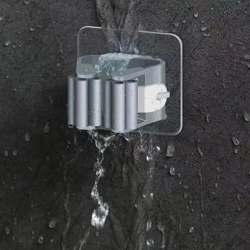 Broom Mop Wall Clips - Durable Storage Holders