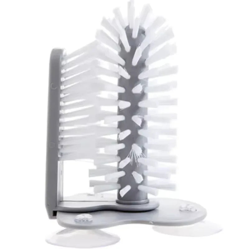 Sink Bottle Cleaning Brush with Wall Mount