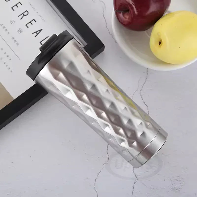 500ml Insulated Travel Mug Stainless Steel
