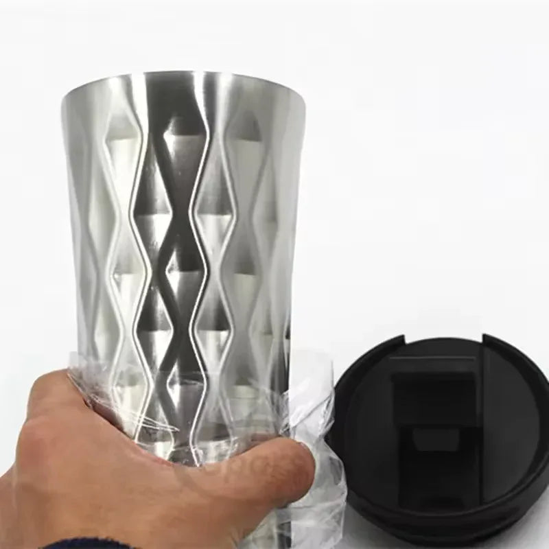 500ml Insulated Travel Mug Stainless Steel