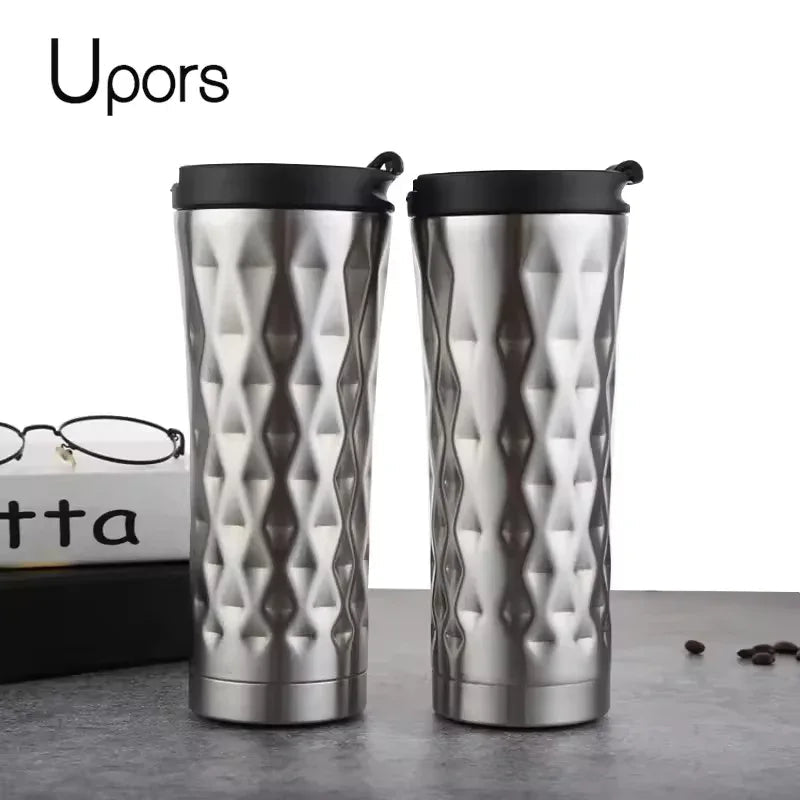 500ml Insulated Travel Mug Stainless Steel