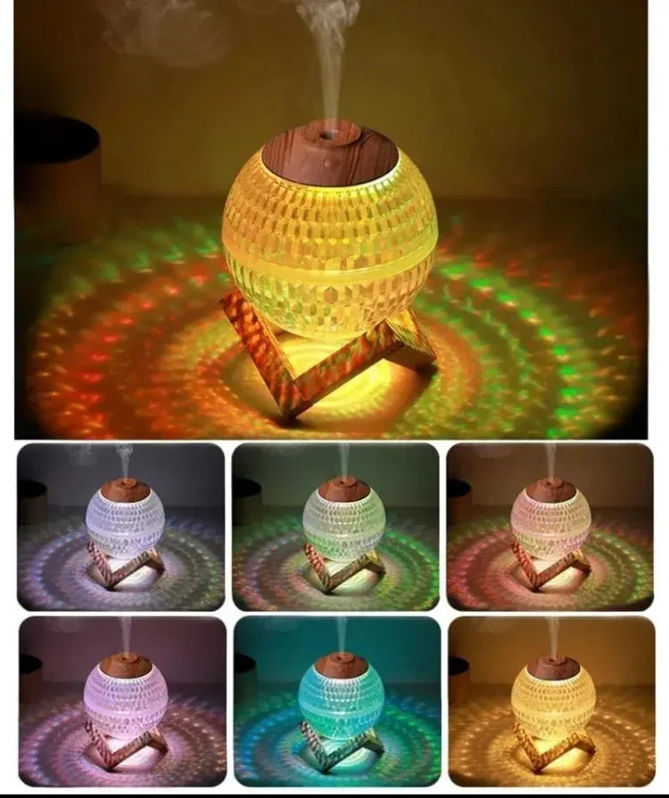 USB Portable Fragrance Diffuser with LED Lights