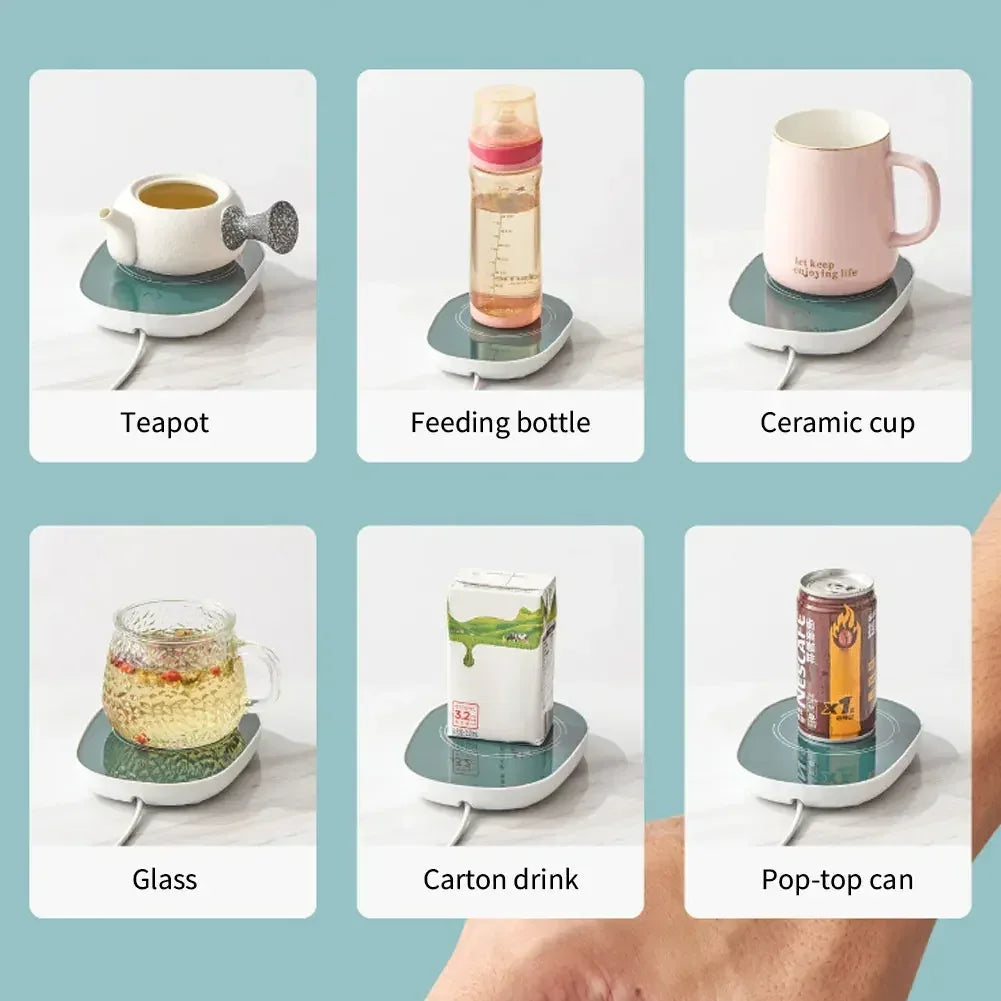 USB Powered Cup Heater with Power Indicator Light